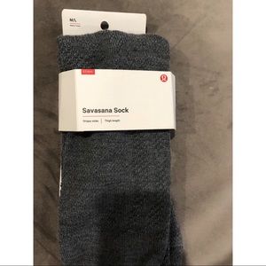 lululemon savasana sock thigh length